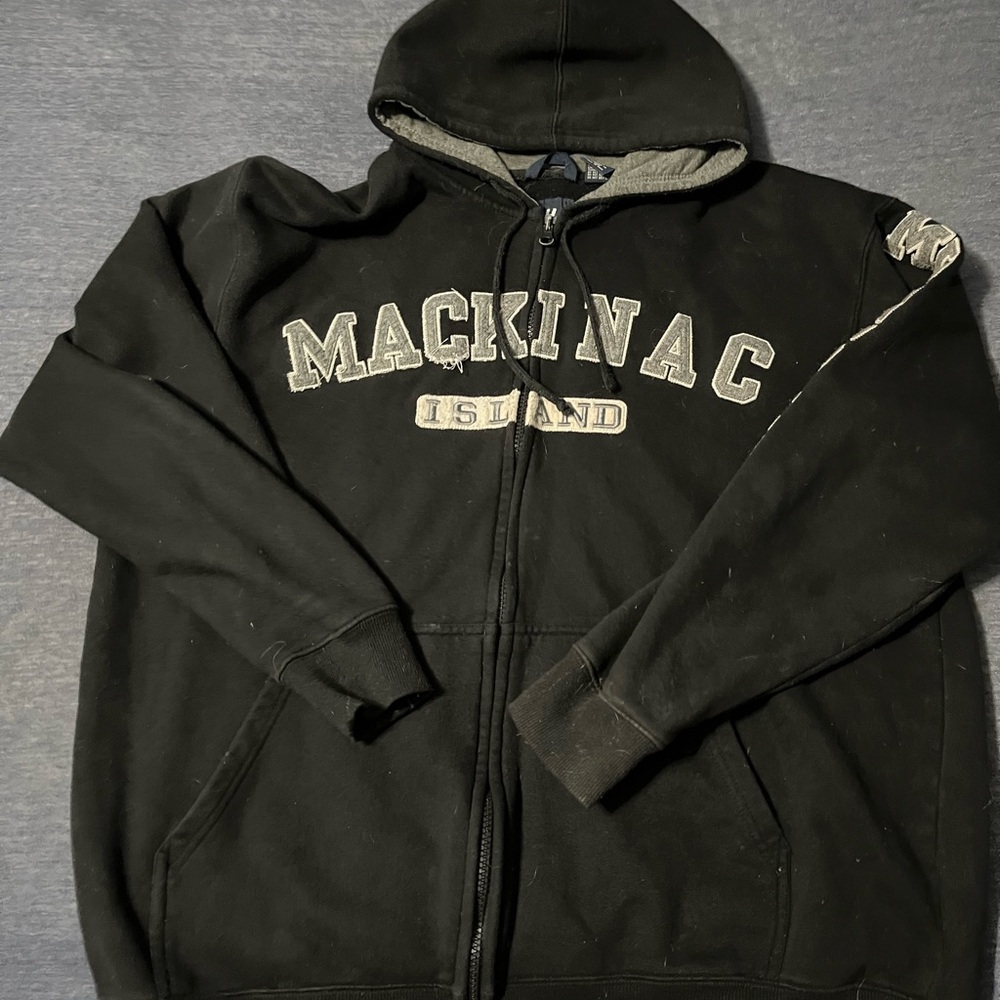 Black Zip Up Sweater